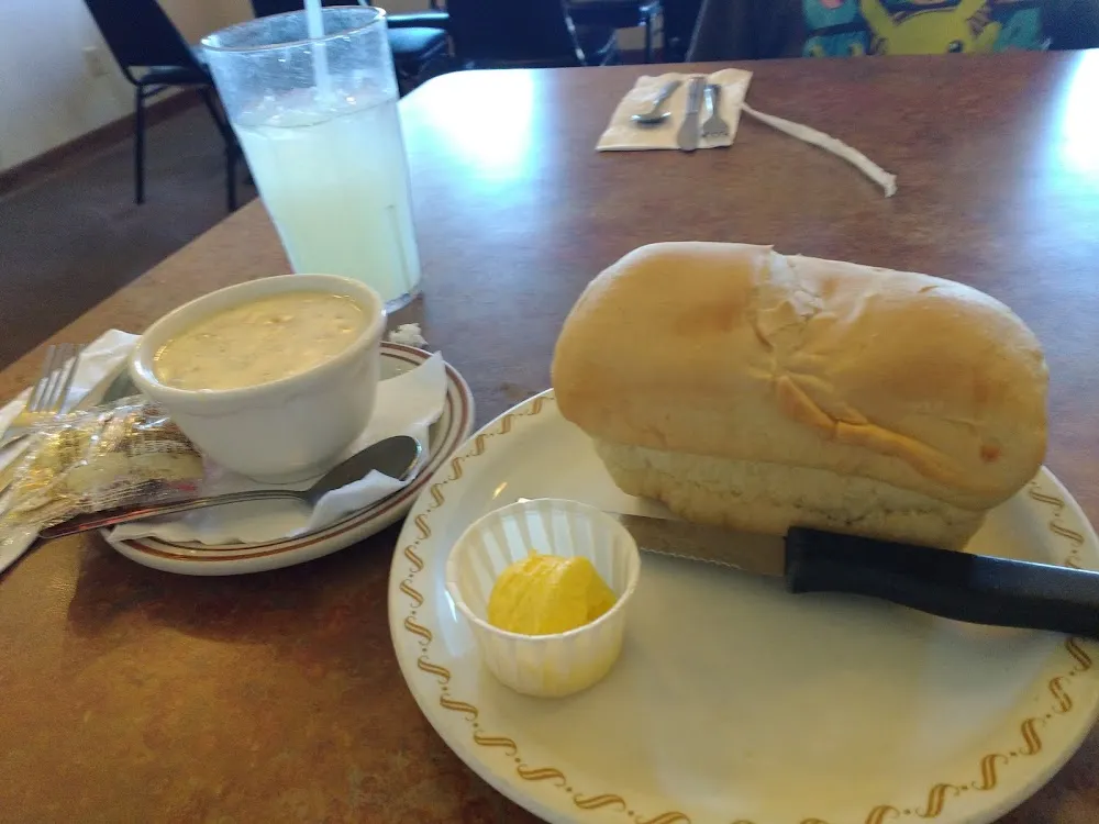 Clam Chowder and Mini Loaf